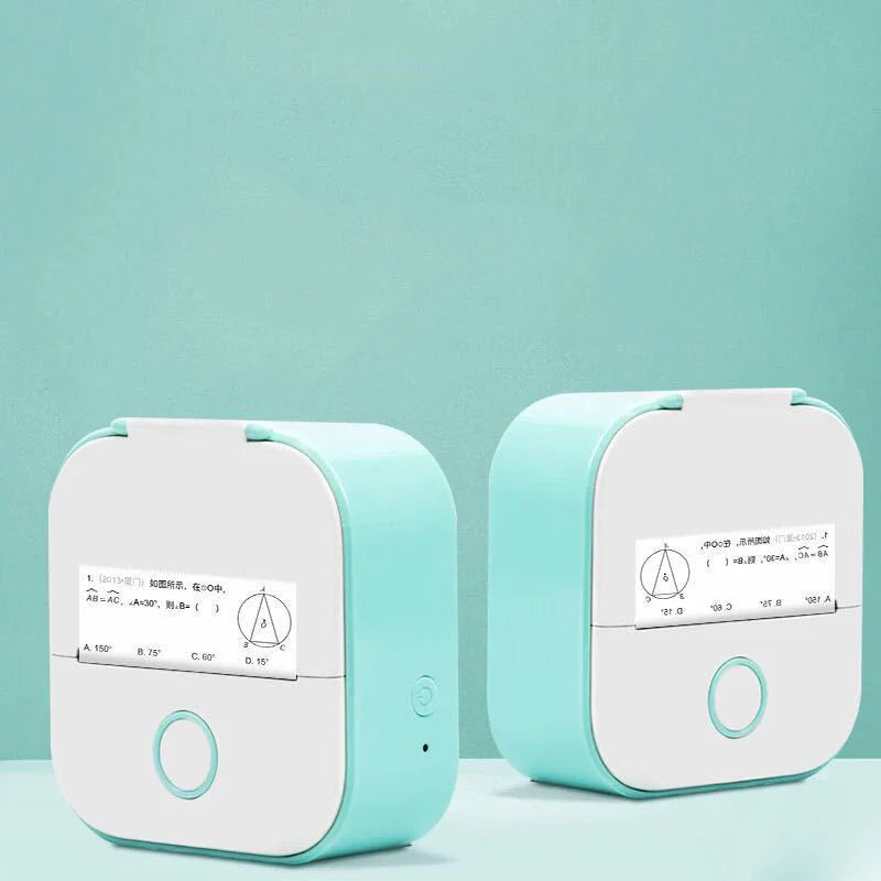 Compact Portable Mini Printer for On-the-Go Printing