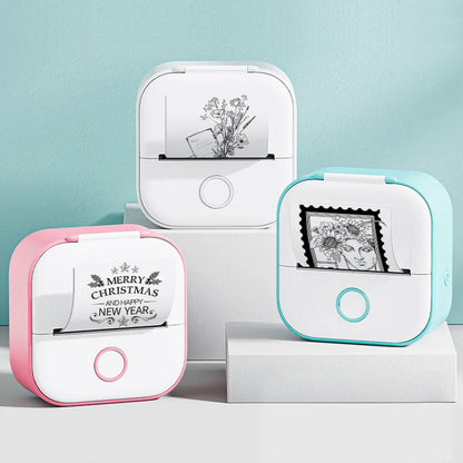 Compact Portable Mini Printer for On-the-Go Printing