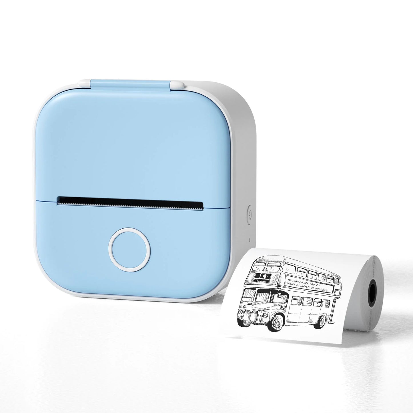 Compact Portable Mini Printer for On-the-Go Printing