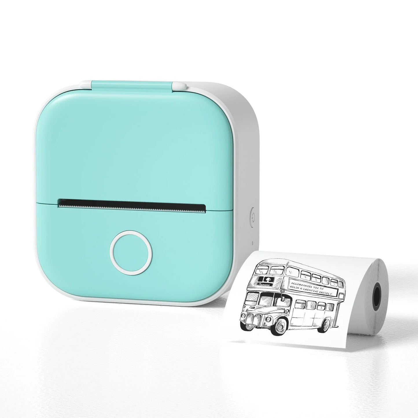 Compact Portable Mini Printer for On-the-Go Printing